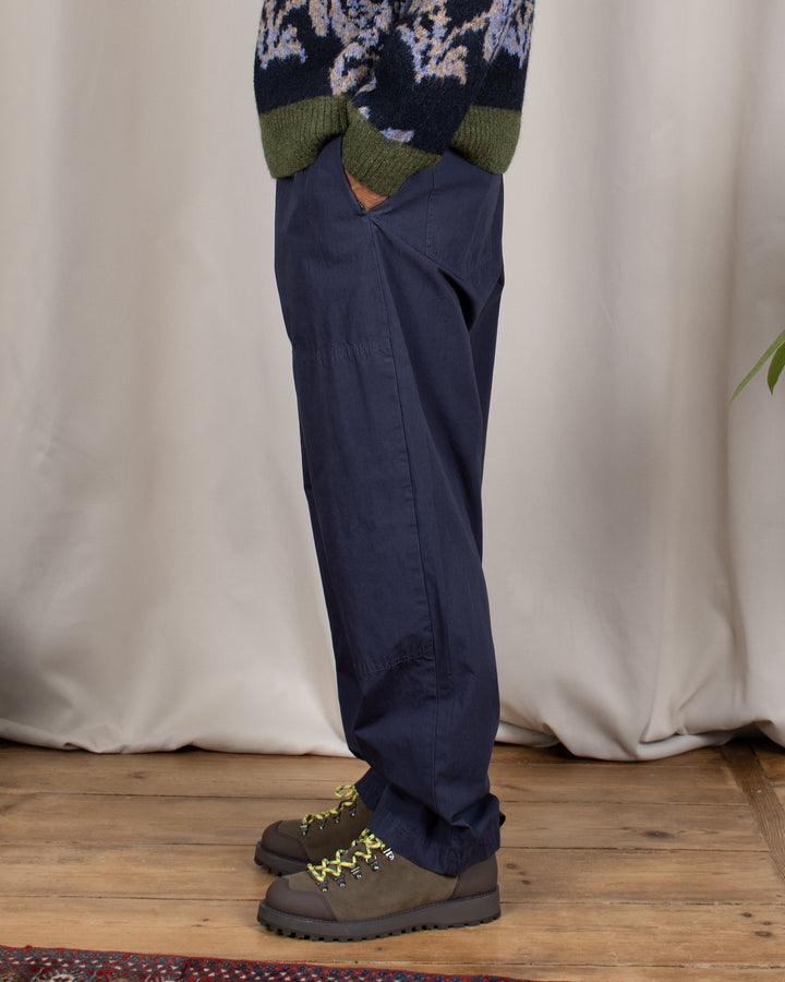 Easy Double Knee Pant Eclipse Navy
