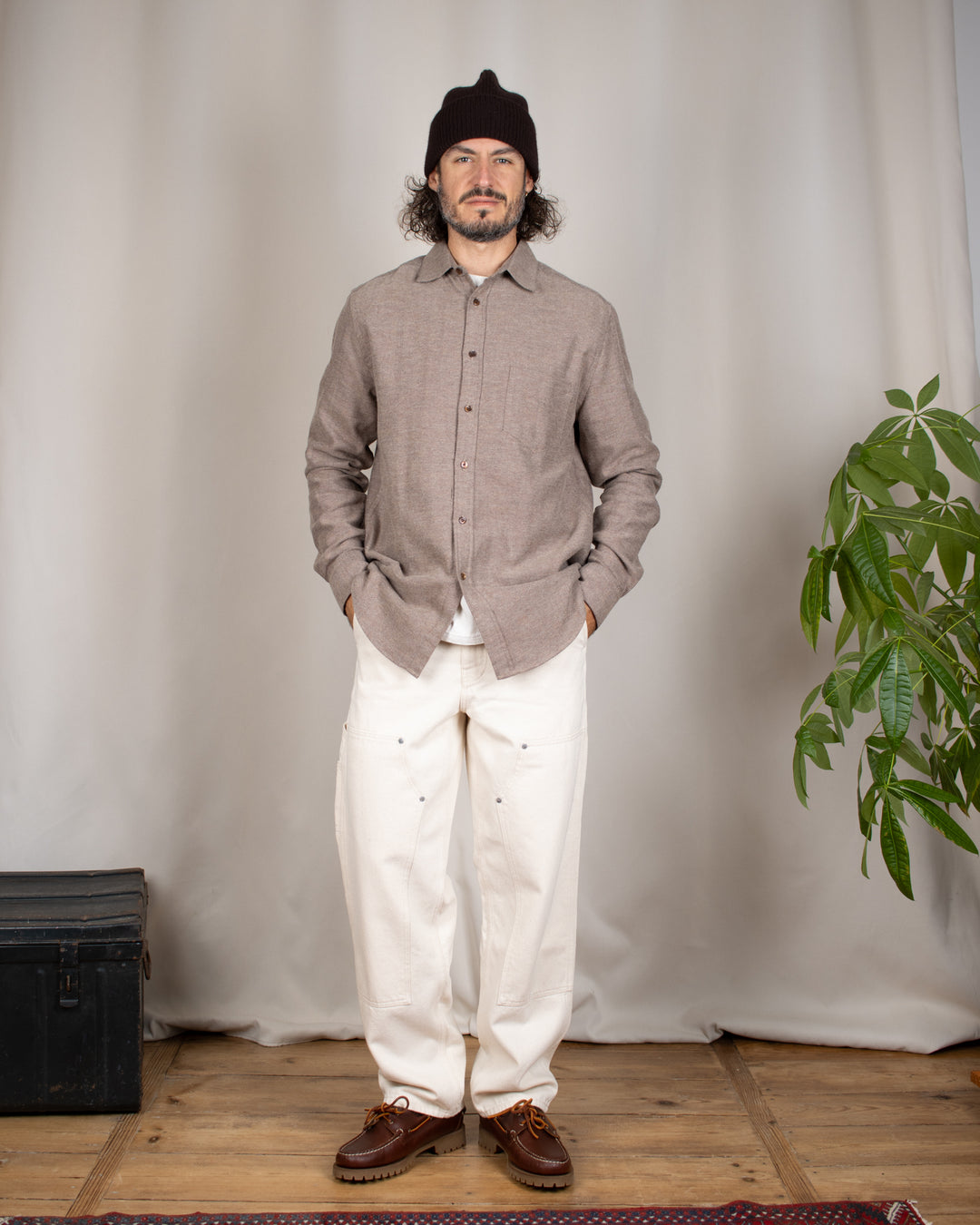 Pantalon DN Charpentier Ample Naturel