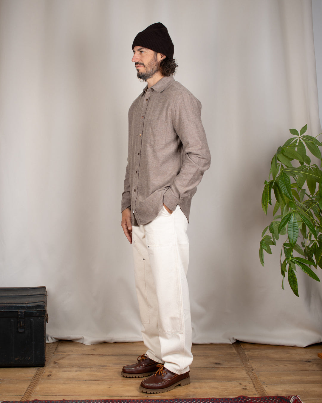 Pantalon DN Charpentier Ample Naturel