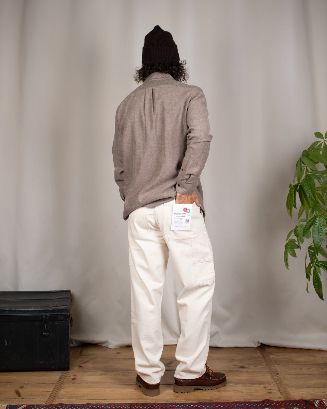 Pantalon DN Charpentier Ample Naturel