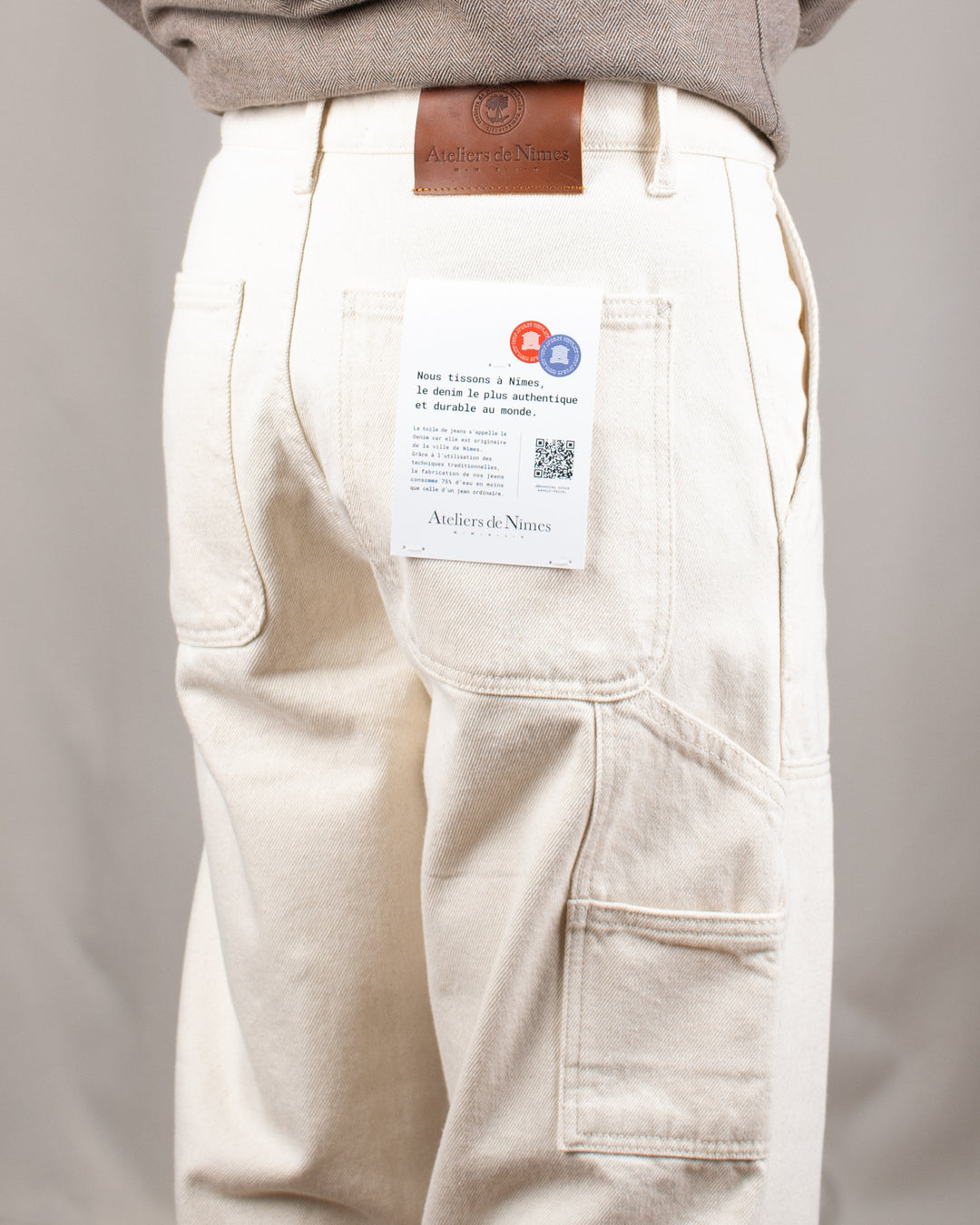 Pantalon DN Charpentier Ample Naturel
