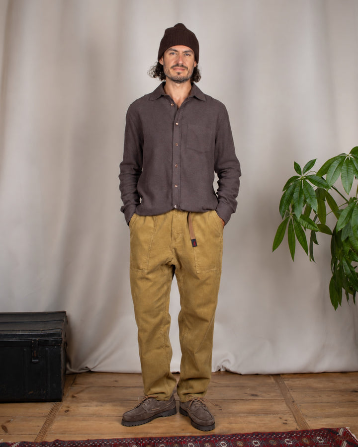 Corduroy Loose Tapered Ridge Pant Tan