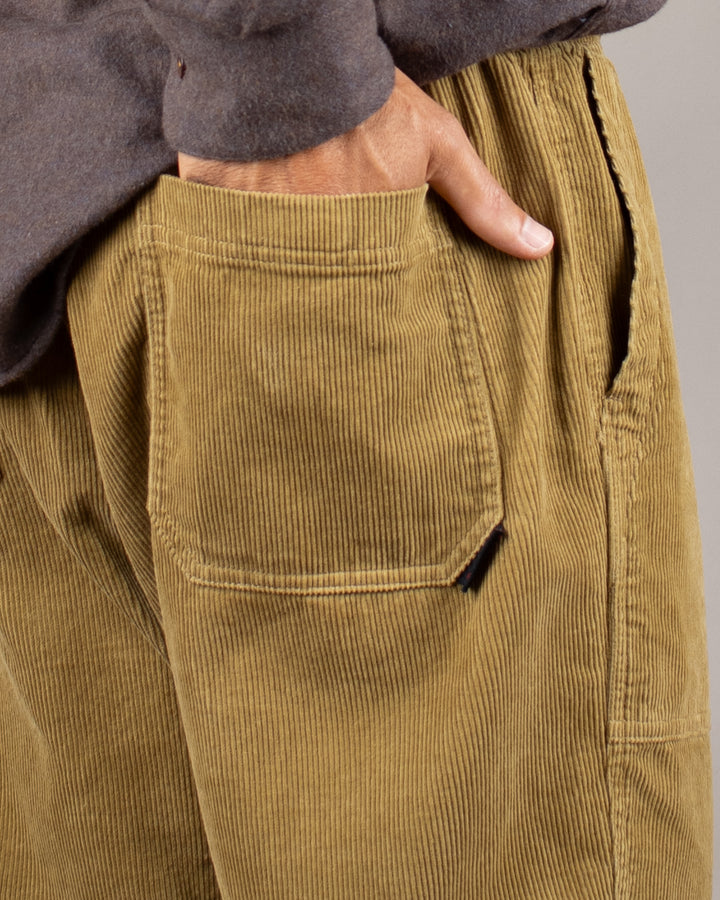 Corduroy Loose Tapered Ridge Pant Tan
