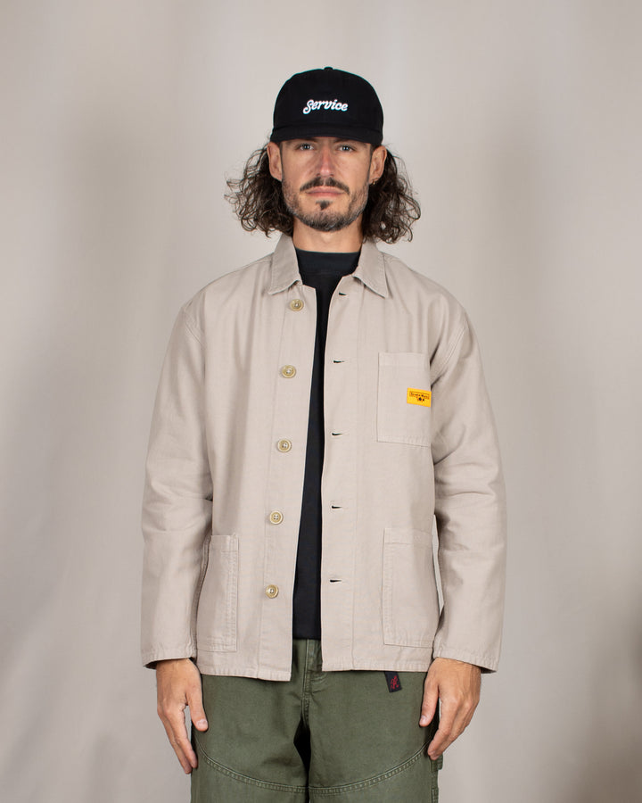 Canvas Chore Shirt Stone