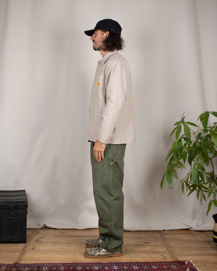 Canvas Chore Shirt Stone