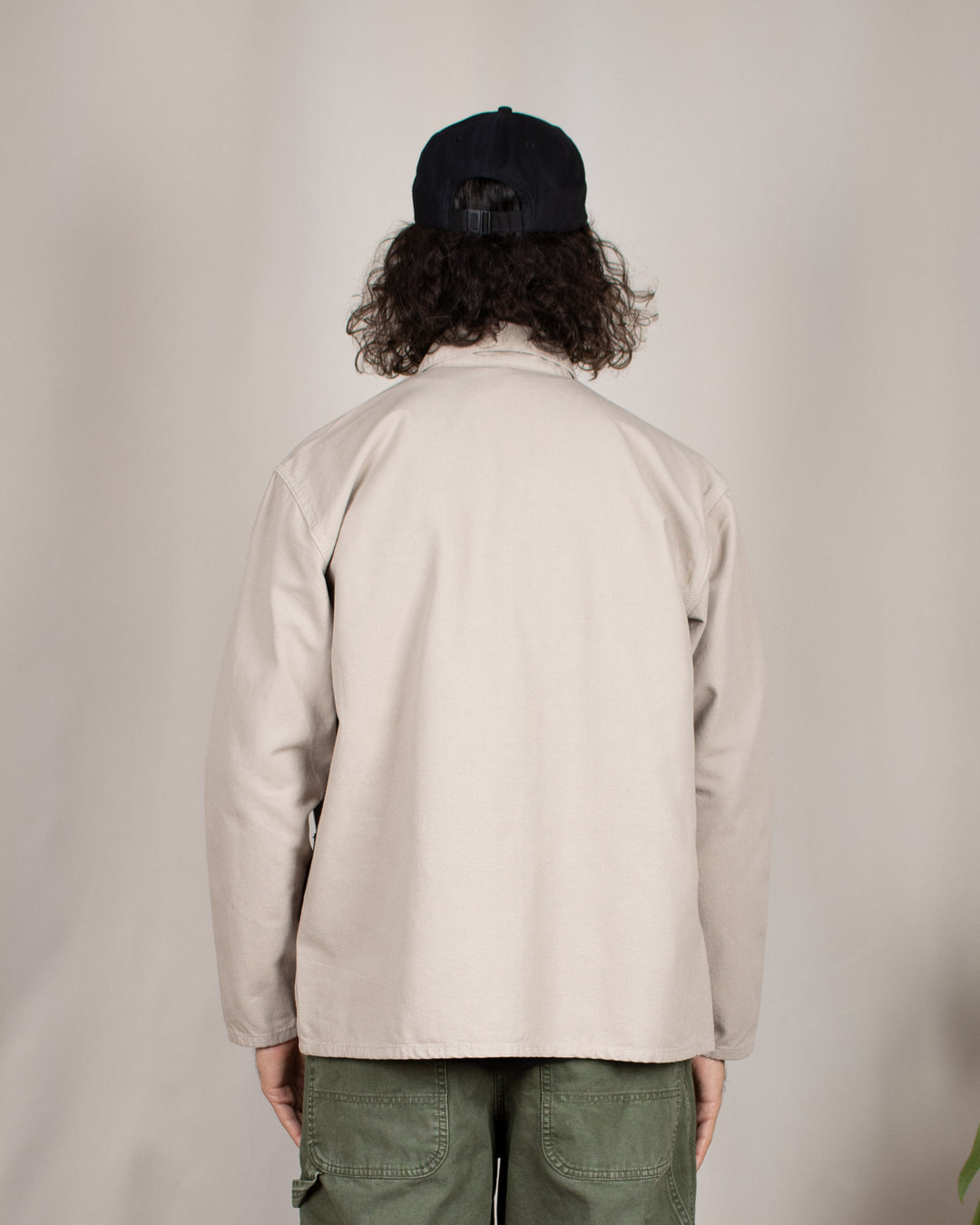 Canvas Chore Shirt Stone