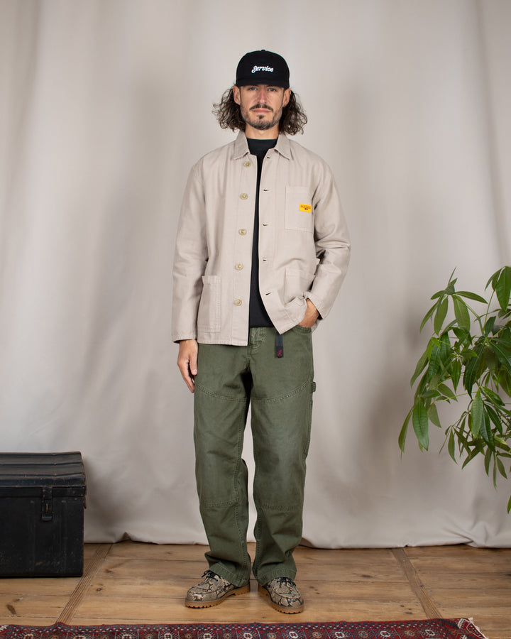 Canvas Chore Shirt Stone