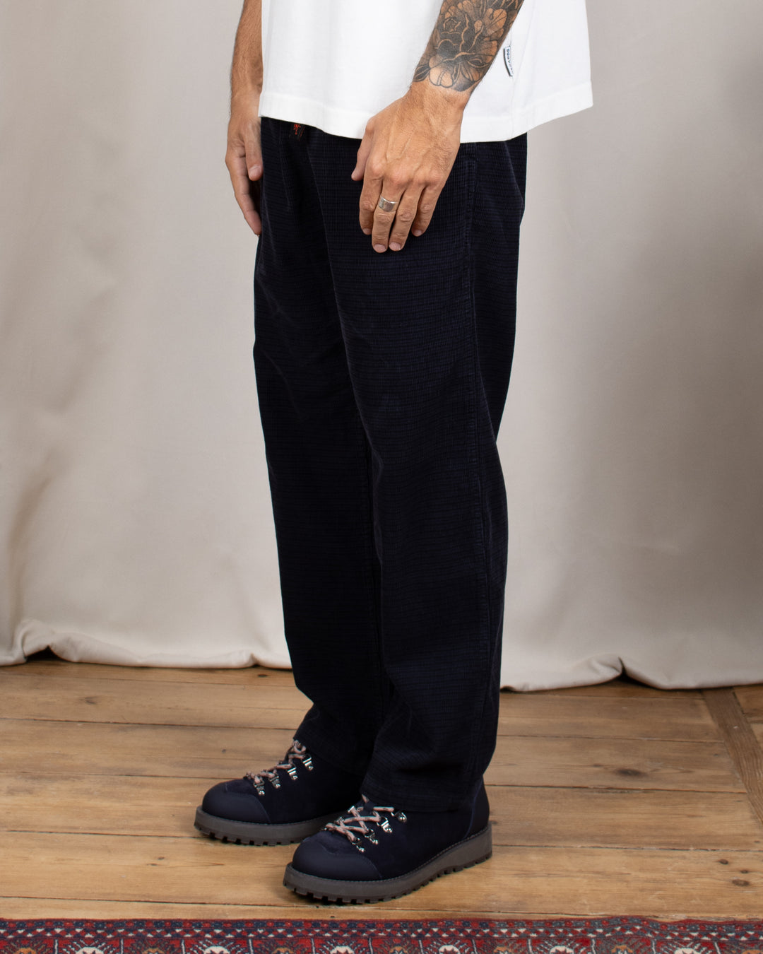 O.G. Grid Check Jam Pant Double Navy