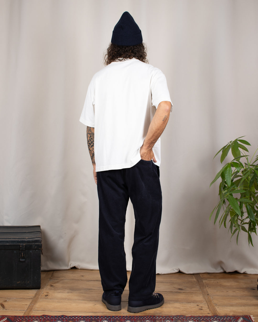 O.G. Grid Check Jam Pant Double Navy