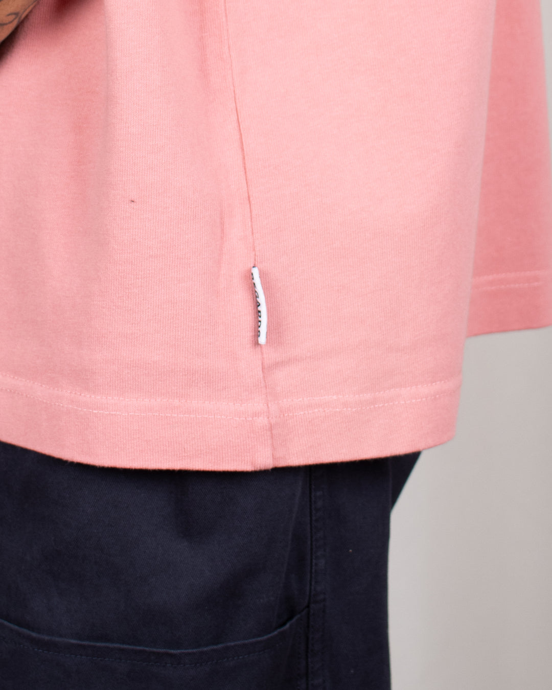 Heavy Oversize Tee Faded Pink