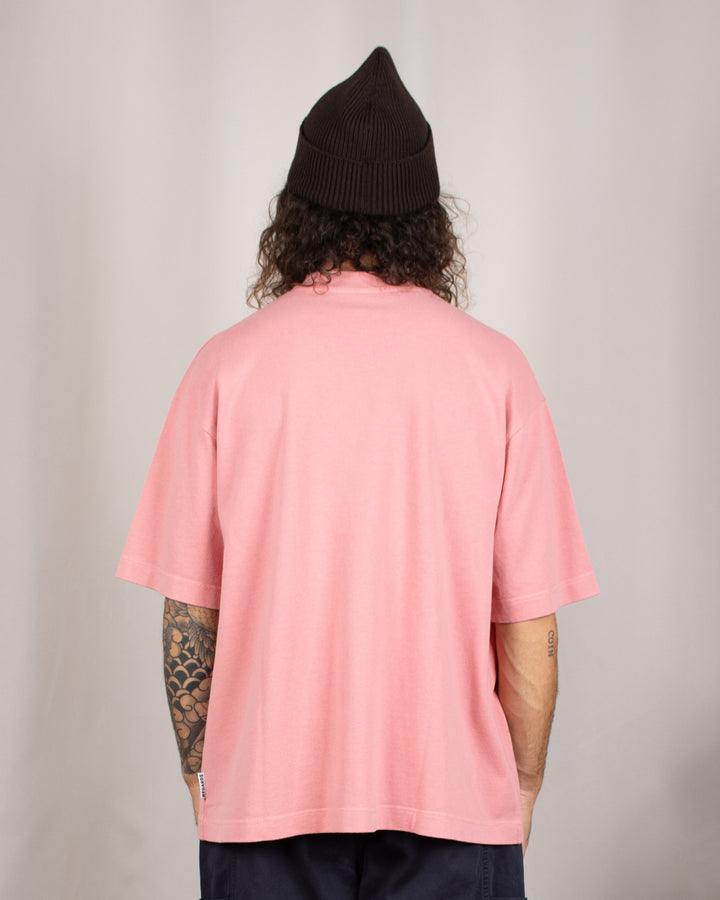 Heavy Oversize Tee Faded Pink