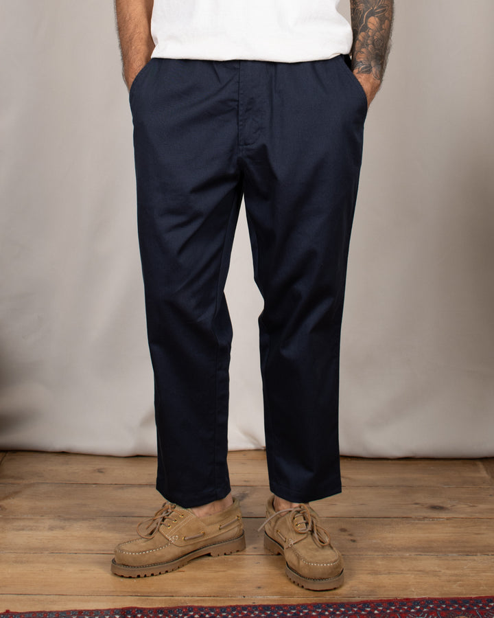 Hi Water Trouser Navy Twill