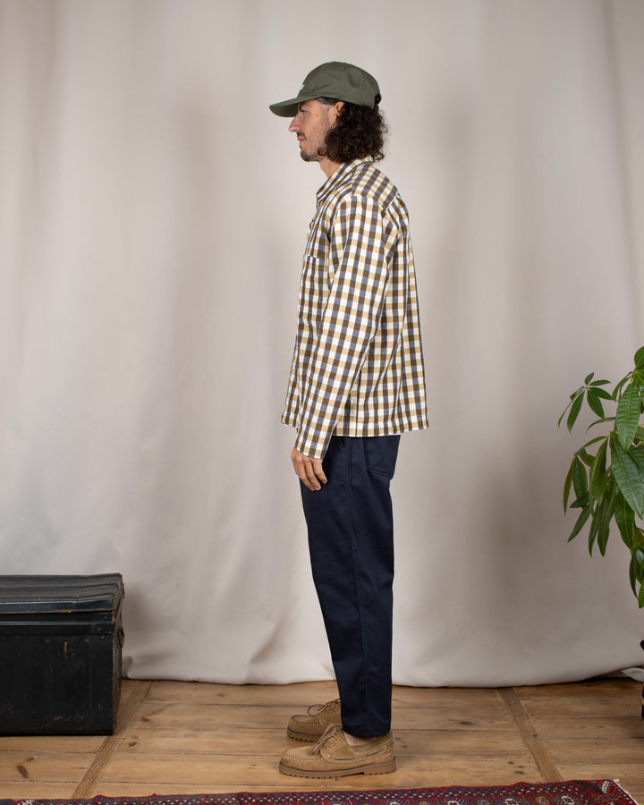 Zip Shirt Aberdeen Lincot Olive