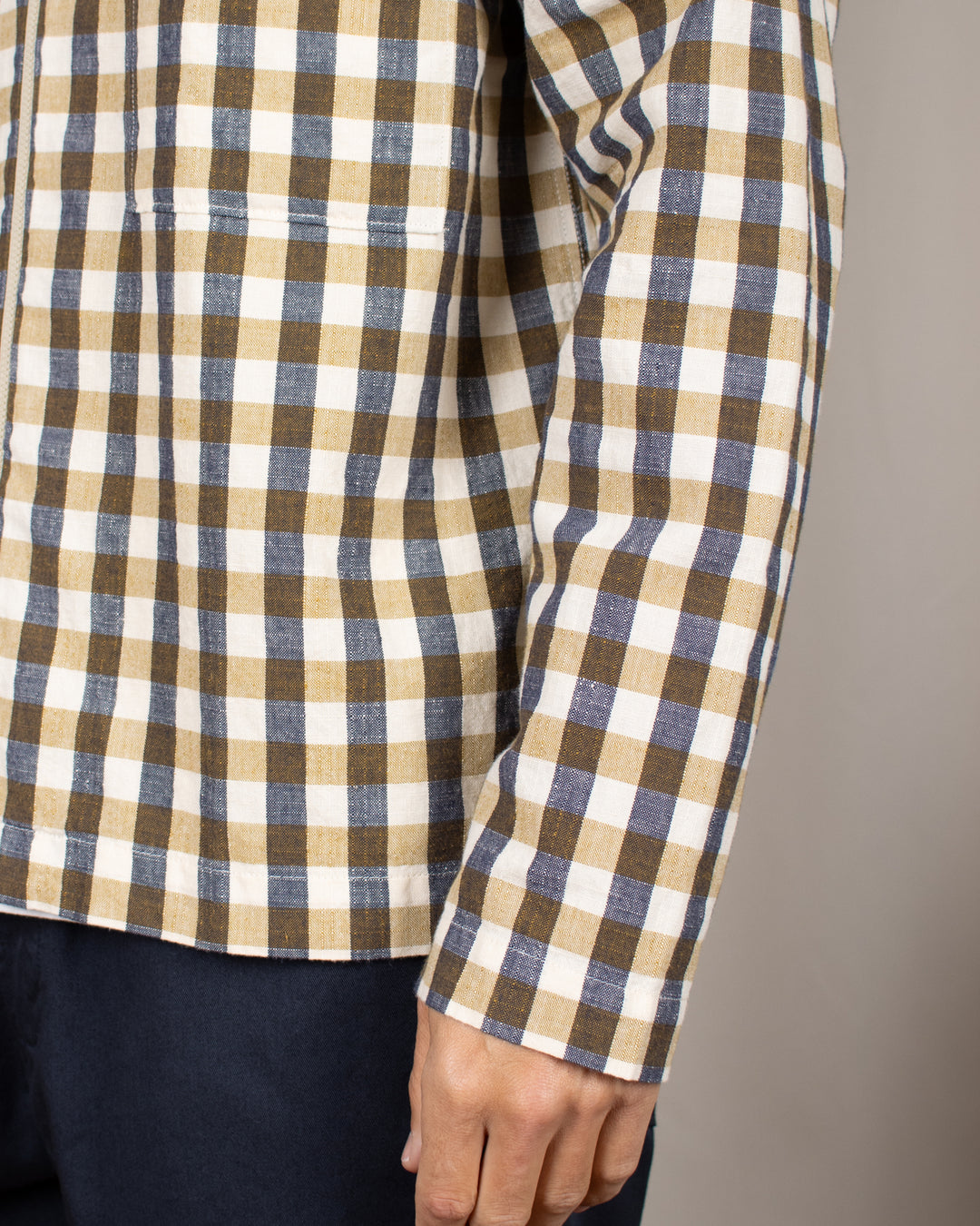 Zip Shirt Aberdeen Lincot Olive