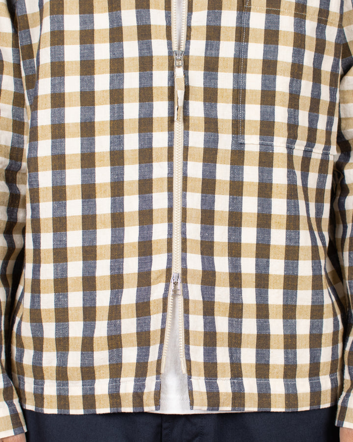 Zip Shirt Aberdeen Lincot Olive