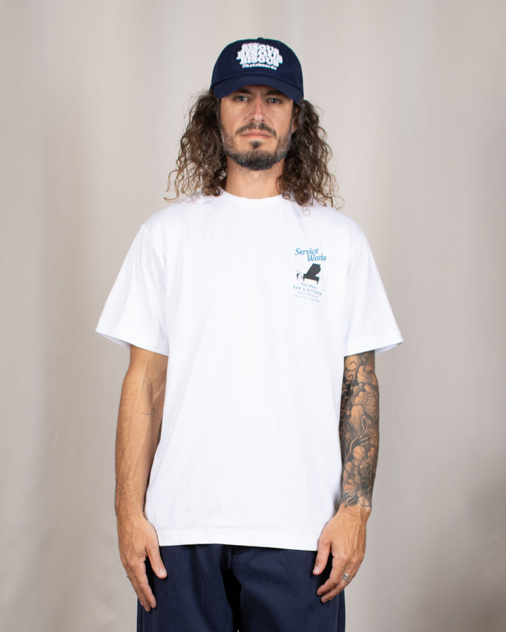 Bar Kitchen Tee White