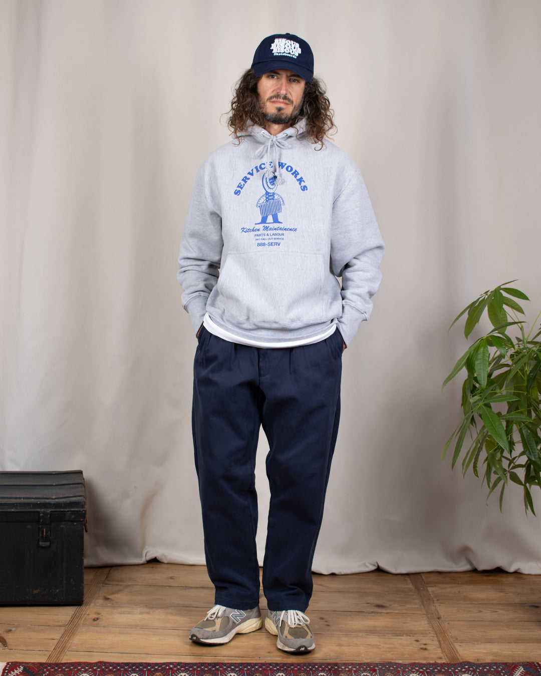 Moleskin Part Timer Pants Dark Navy