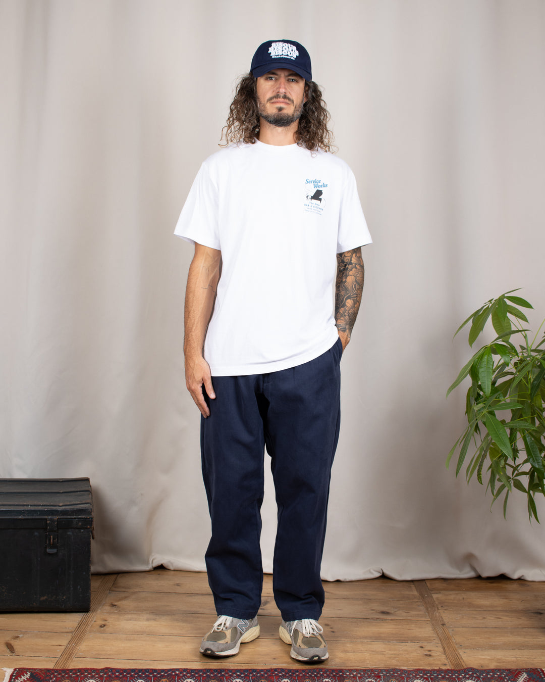 Bar Kitchen Tee White