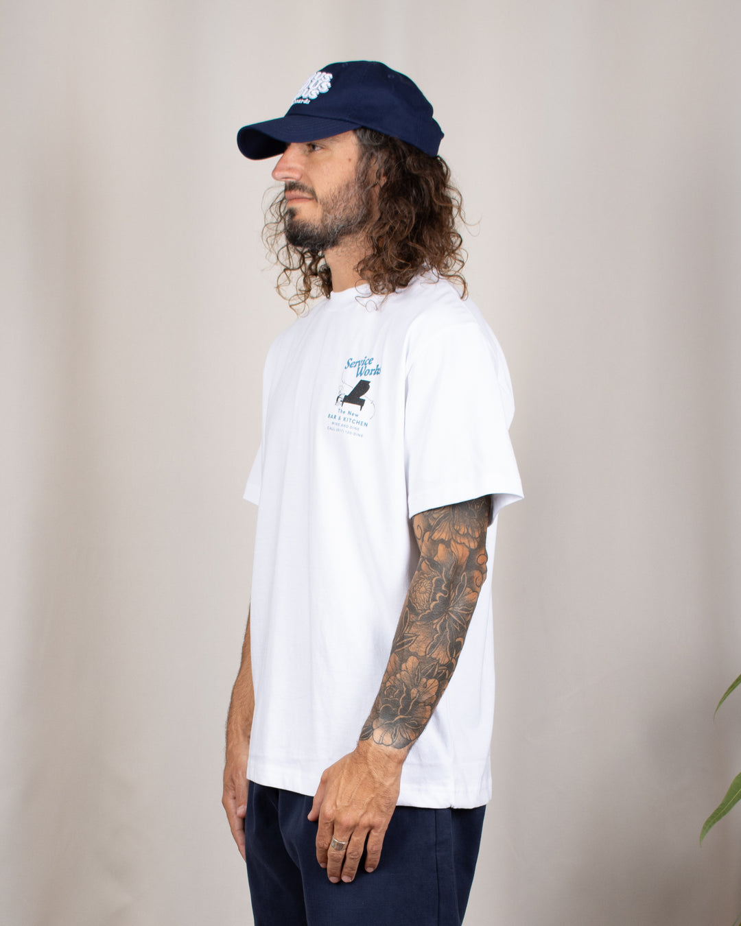 Bar Kitchen Tee White
