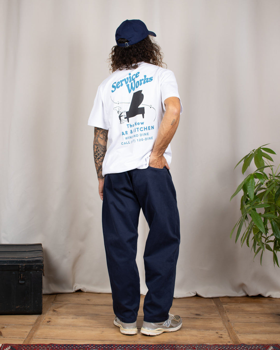 Bar Kitchen Tee White