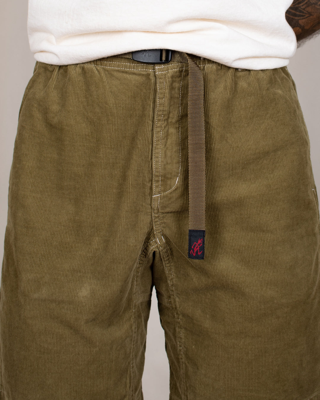 Corduroy G-Short Olive