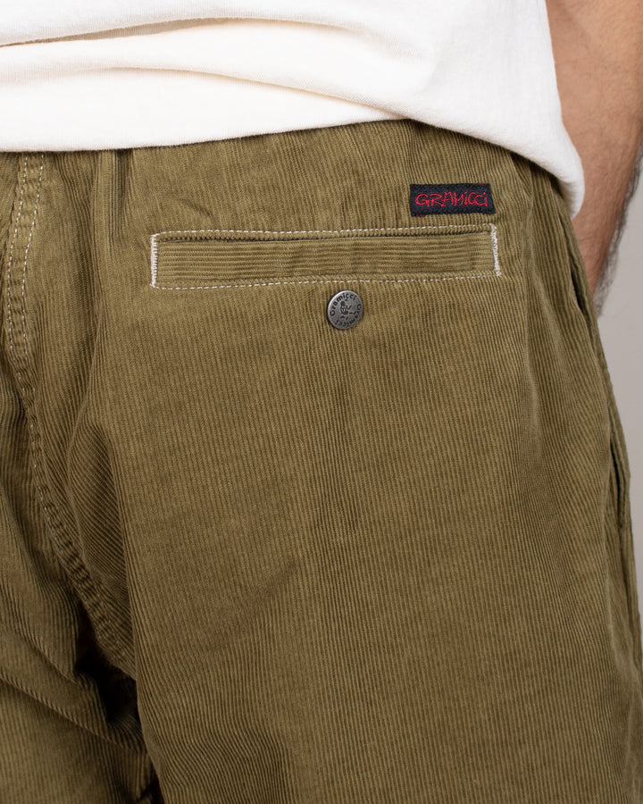 Corduroy G-Short Olive