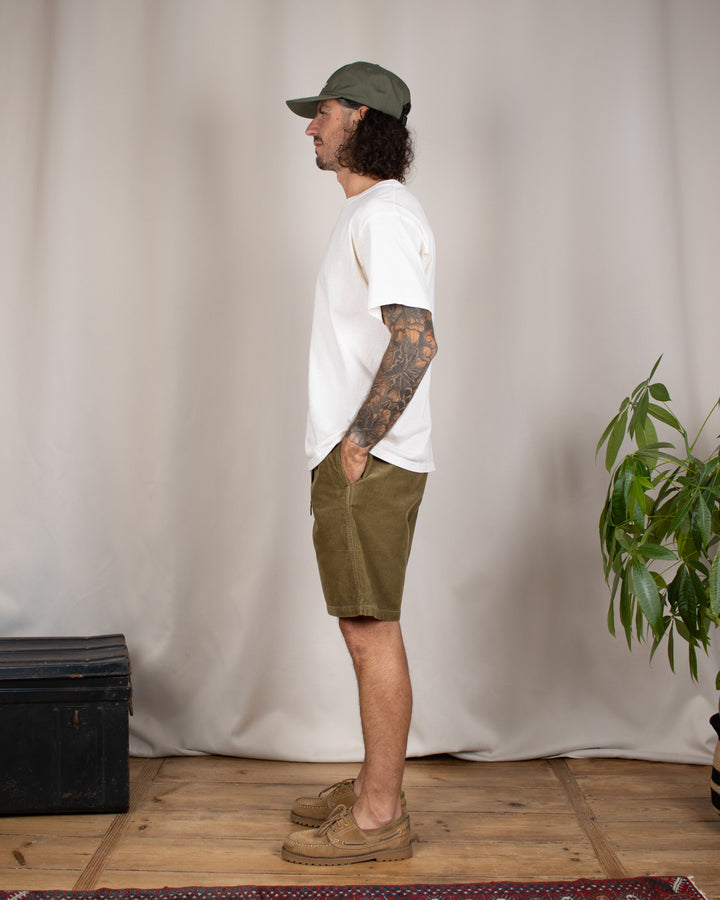 Corduroy G-Short Olive