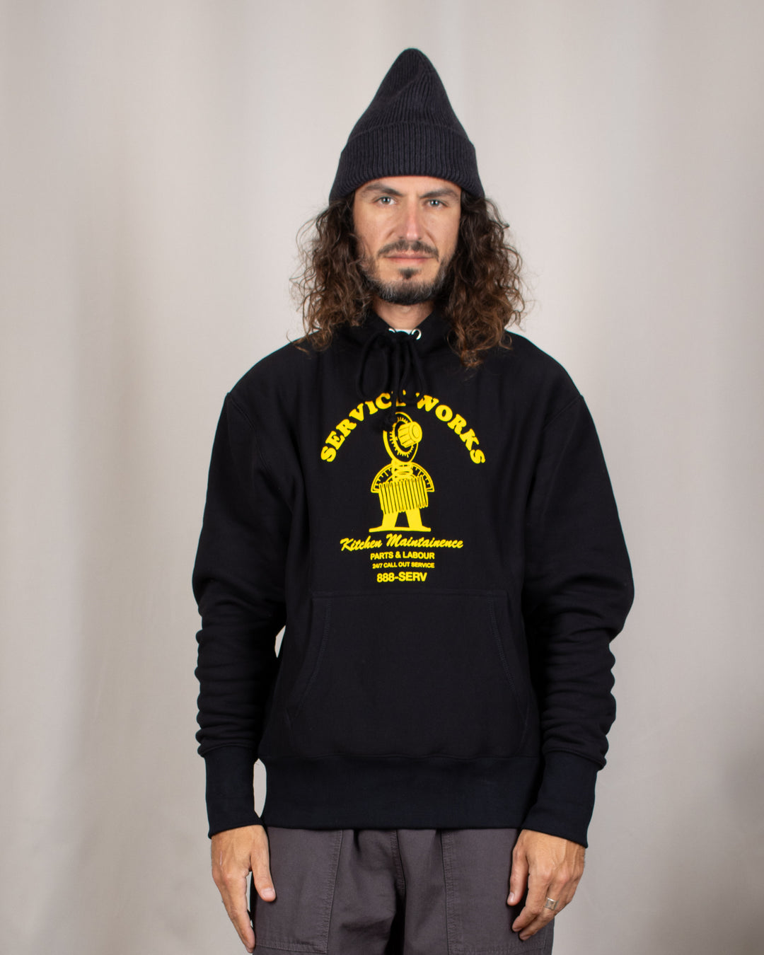 Maintainence Hoodie Black