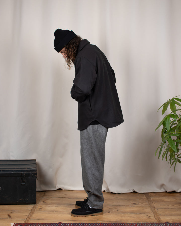 Bonnet Torpille Noir 100% laine mérinos