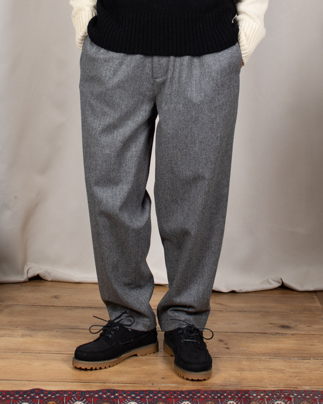 Nomad Flannel Pants Light Grey Mel