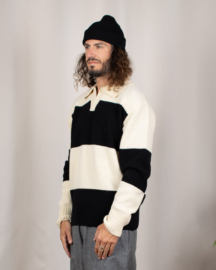 Checkmate Jumper Off-White/Black