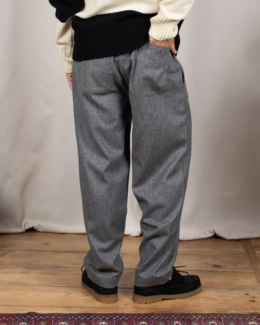 Nomad Flannel Pants Light Grey Mel