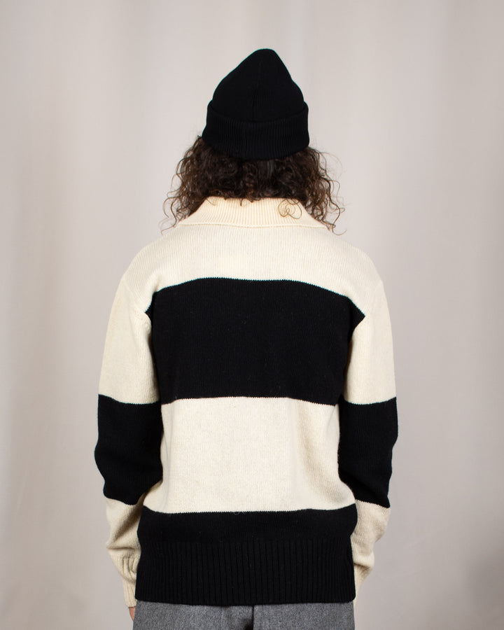 Checkmate Jumper Off-White/Black