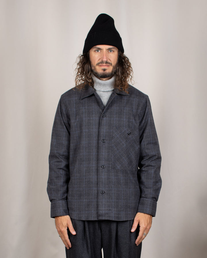Lisburn Overshirt Dark/Grey Checks