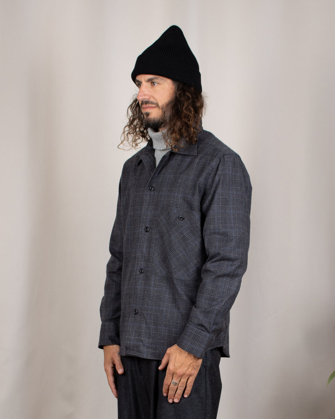 Lisburn Overshirt Dark/Grey Checks