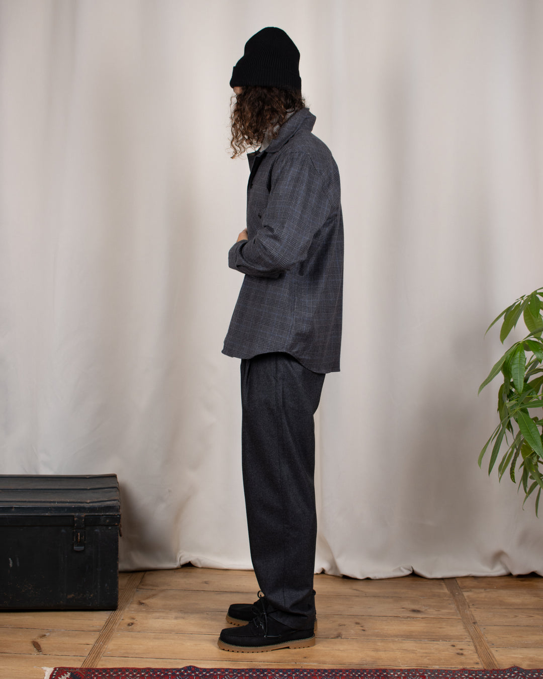 Lisburn Overshirt Dark/Grey Checks