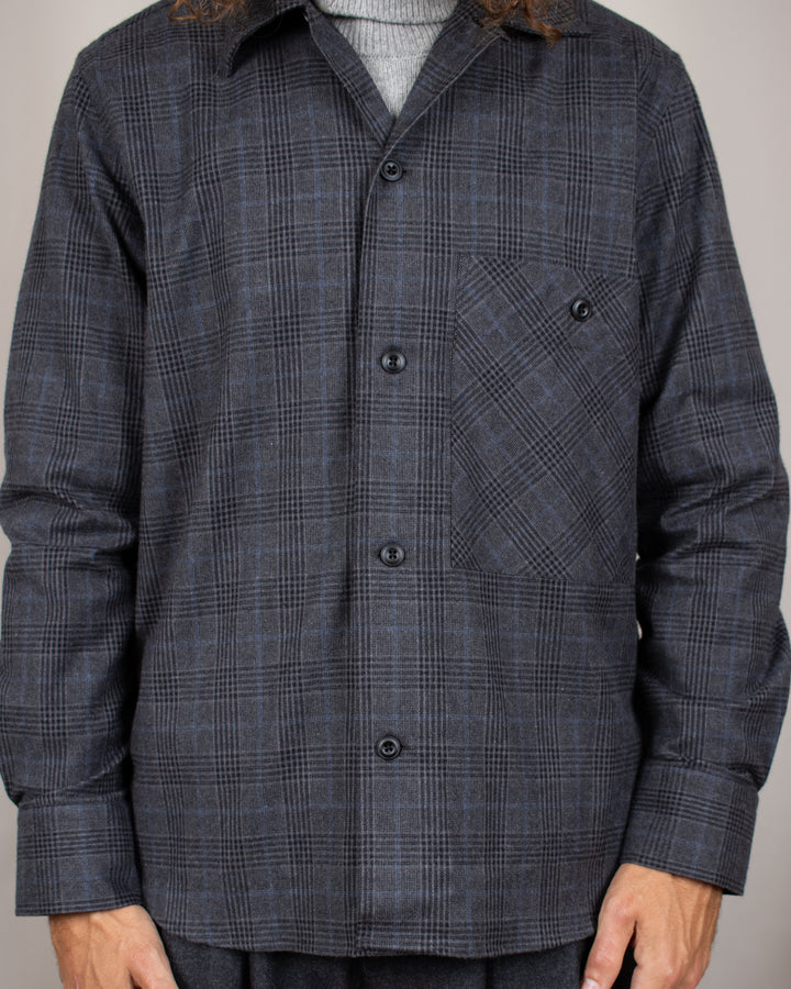 Lisburn Overshirt Dark/Grey Checks