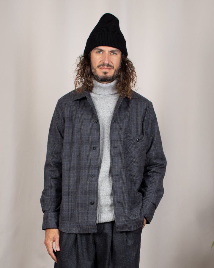 Lisburn Overshirt Dark/Grey Checks