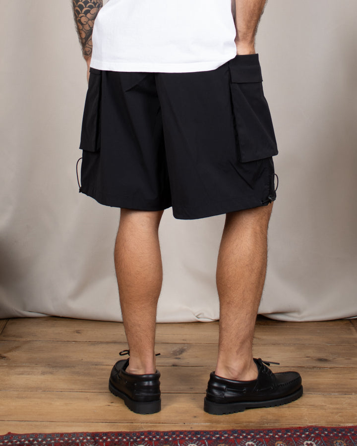 Smoul Tech Cargo Shorts Black