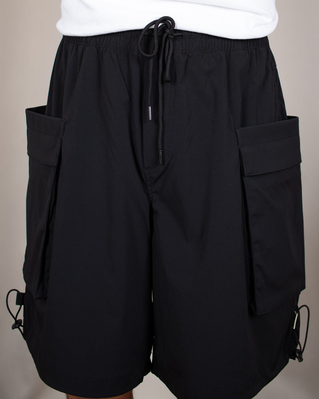 Smoul Tech Cargo Shorts Black