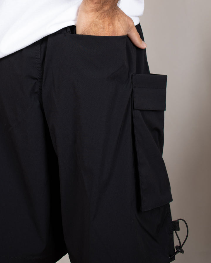 Smoul Tech Cargo Shorts Black