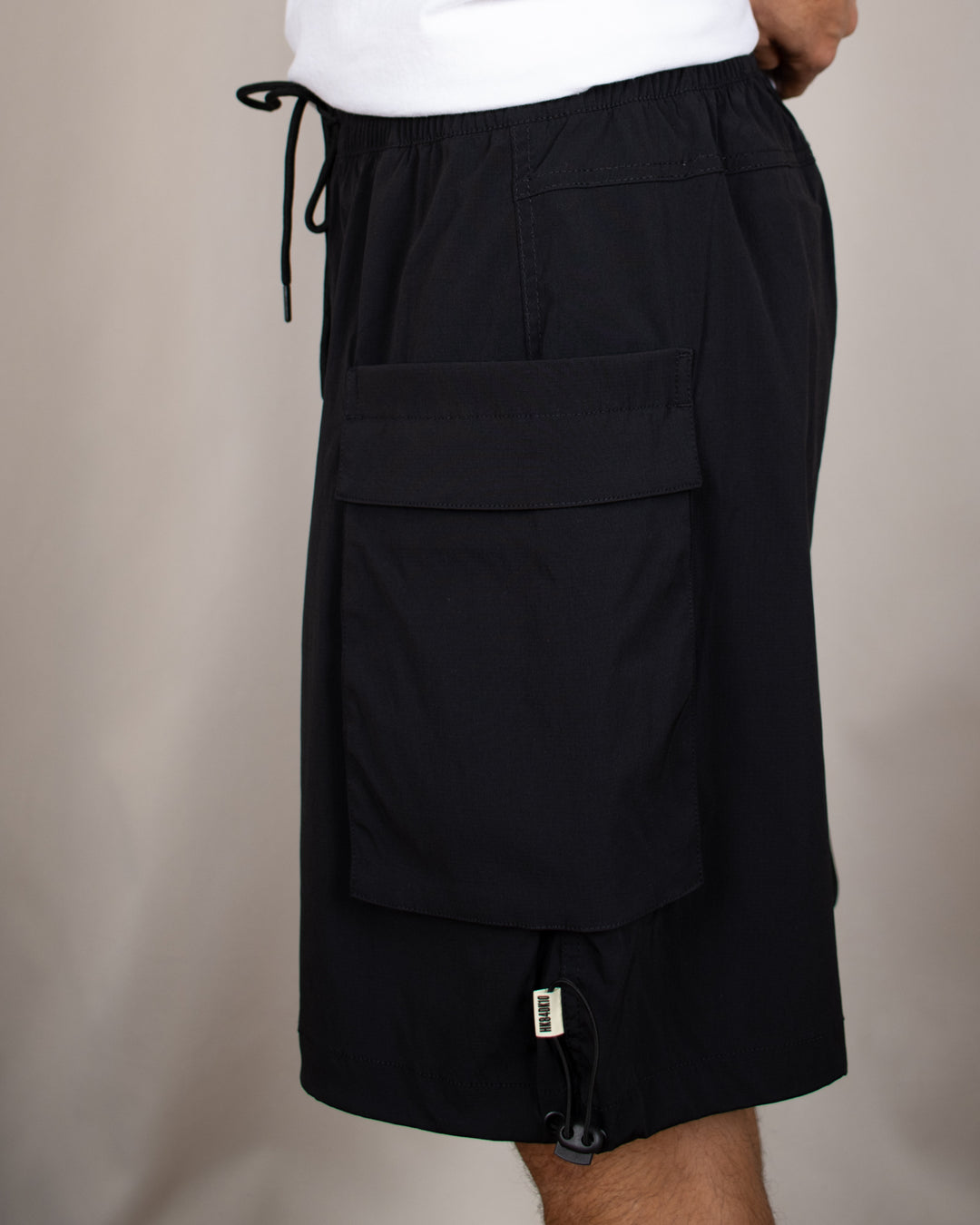 Smoul Tech Cargo Shorts Black