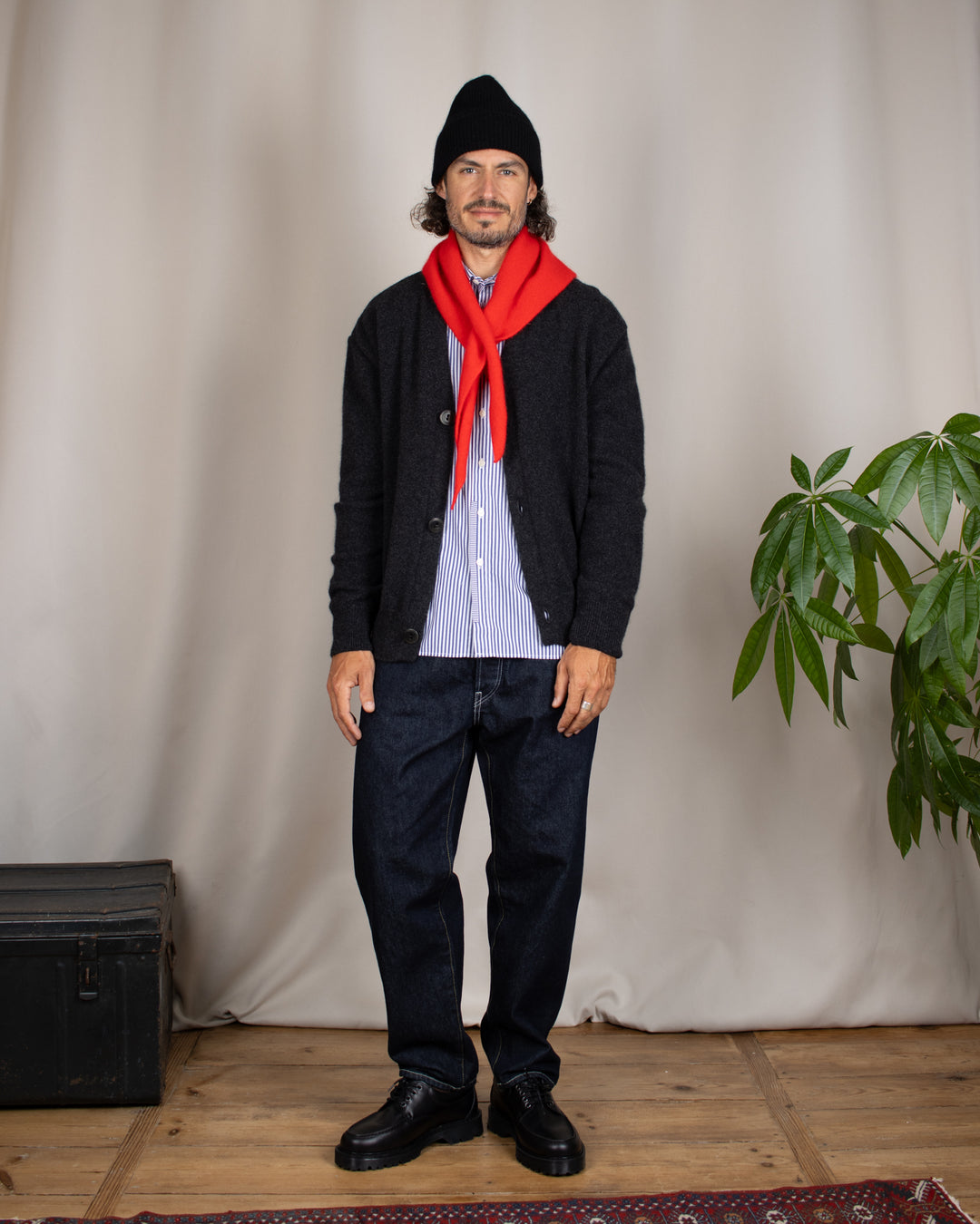 Cardigan Armen Charcoal