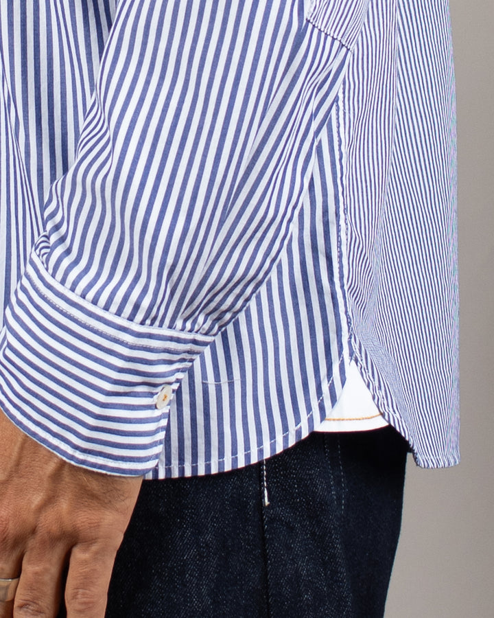 Patched Lazy Day Shirt Queens Cotton Navy