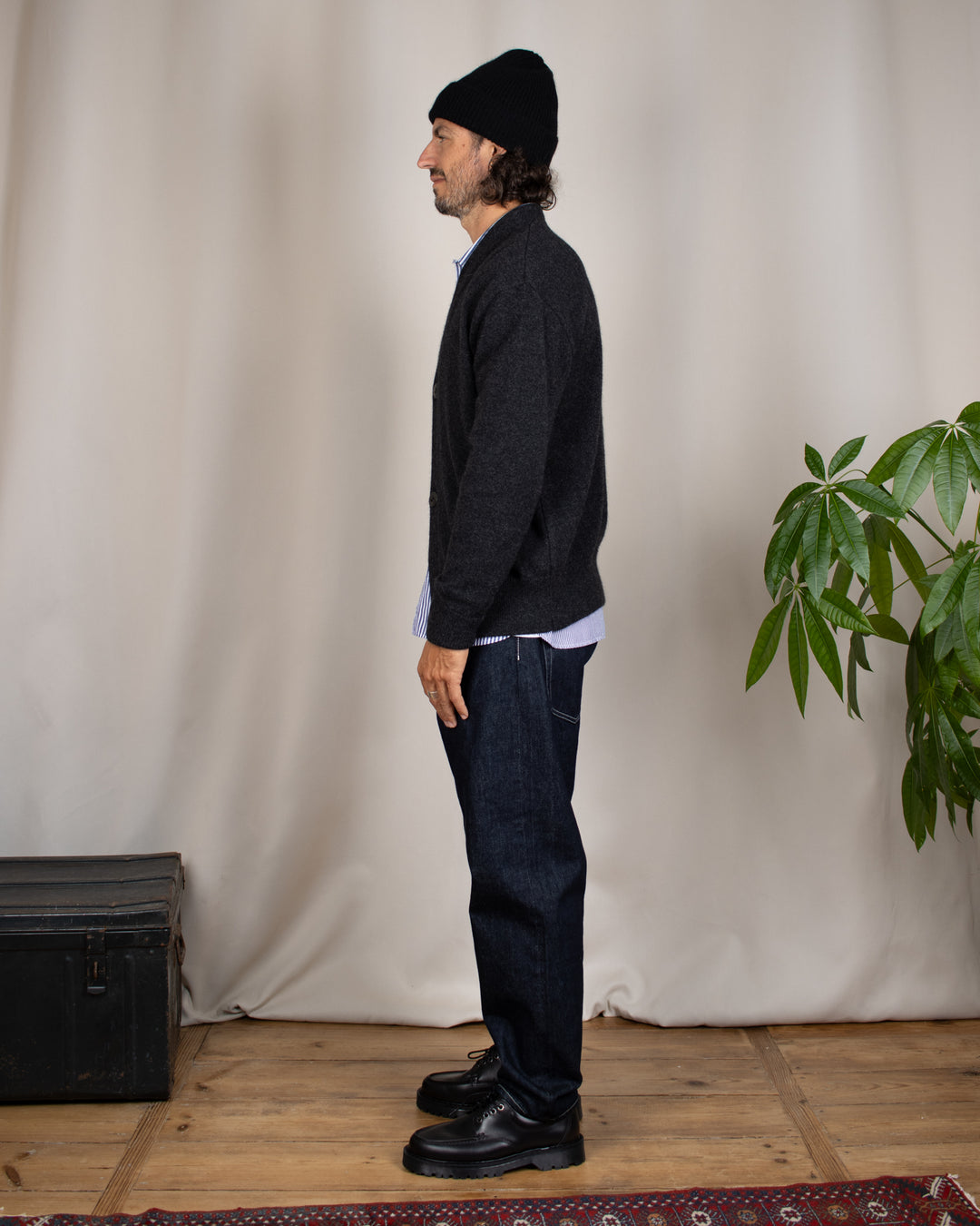 Cardigan Armen Charcoal