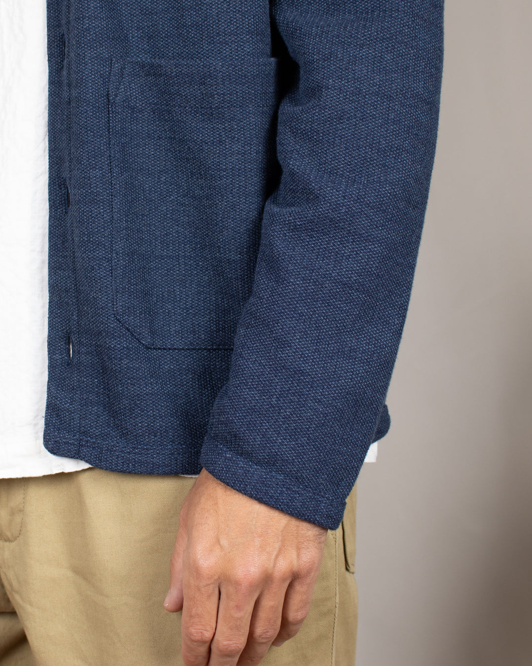 Cardigan Maiorca Jersey Navy