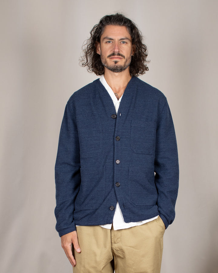 Cardigan Maiorca Jersey Navy