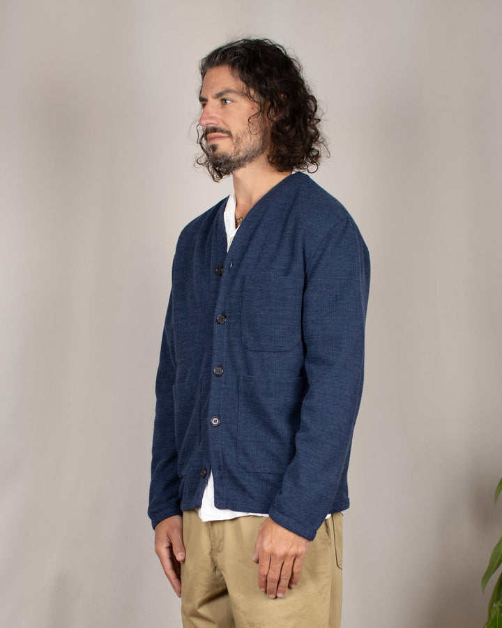Cardigan Maiorca Jersey Navy
