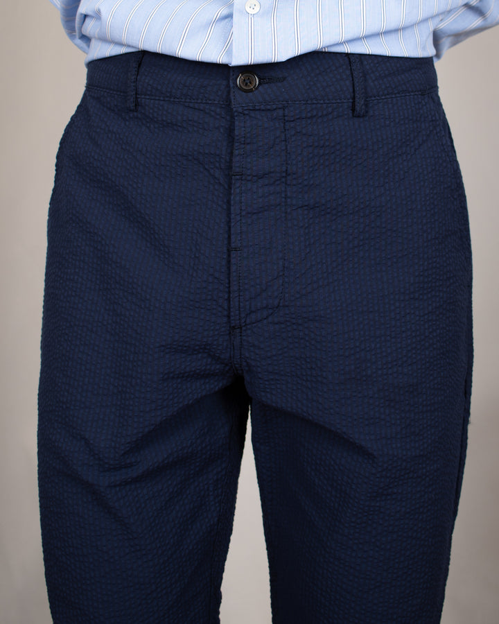 Military Chino Derby Stripe Navy