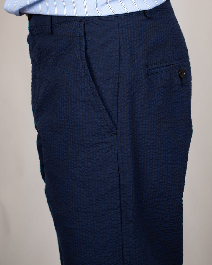 Military Chino Derby Stripe Navy